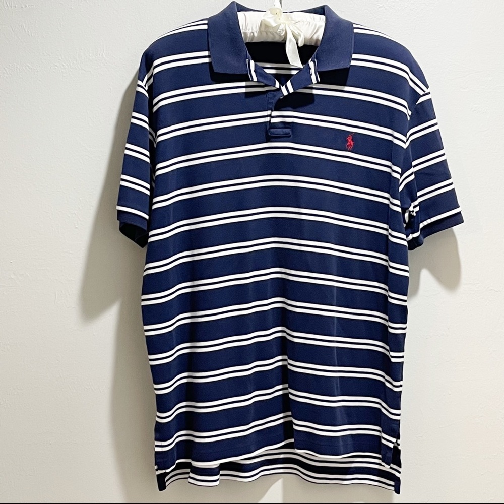 POLO RALPH LAUREN Men’s Striped Short Sleeve Polo